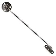 Badem10 25 cm Nikel Metal Sessiz Açma Kapama Amortisör Piston