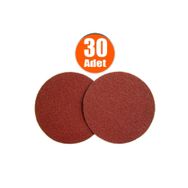 Badem10 30 Adet 115 mm Spiral Avuç Taşlama 320 Kum Cırt Zımpara