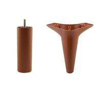 Badem10 Aspen 6'lı Set Lüks 15 cm Kahverengi Mobilya Kanepe Sehpa TV Ünitesi Koltuk Baza Ayağı
