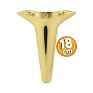 Badem10 Aspen Mobilya Gold Altın Renk 18 cm Kanepe Sehpa TV Ünitesi Baza Koltuk Ayağı