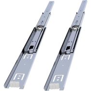 Badem10 Bilyalı Metal En 3.6 cm Uzunluk 35 cm Dolap Çekmece Rayı