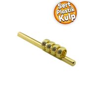 Badem10 Büyük Icon Çekmece Mutfak Dolap Kapak Gold Sert Plastik 96 mm 128 mm Kulp
