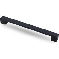 Badem10 Cemre 224 mm Mat Siyah Metal Çekmece Mutfak Dolap Kapak Kulbu