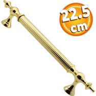 Badem10 Çukurca 22.5 cm Gold Altın Metal Çekme Kolu Kapı Tutma Kulp