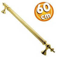 Badem10 Çukurca 60 cm Gold Altın Metal Çekme Kolu Kapı Tutma Kulp