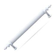 Badem10 Erciyes Mutfak Çekmece Dolap Kapak Beyaz 128 mm Metal Kulp
