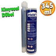 Badem10 HELDT F.1311 Polyester Bazlı 345 ml HT345 Epoksi Kimyasal Dübel