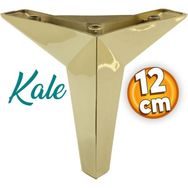 Badem10 Kale Lüks Mobilya Kanepe Sehpa Tv Ünitesi 12 cm Altın Gold Baza Ayak