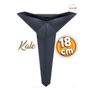 Badem10 Kale Lüks Mobilya Kanepe Sehpa Tv Ünitesi Koltuk 18 cm Siyah Baza Ayak