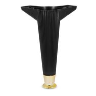 Badem10 Kanepe Koltuk Masa Siyah Gold 22 cm Puf Sehpa Baza Ayağı