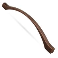 Badem10 Kartaca Çekmece Mutfak Dolap Kapak 224-256 mm Antik Bakır Metal Kulp