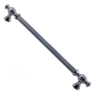 Badem10 Kesir Mobilya Mutfak Dolabı Çekmece Dolap Kapak Füme 224 mm Metal Kulp