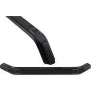 Badem10 Mat Siyah Metal 320 mm Mobilya Dolap Kapak Çekmece Kulpu