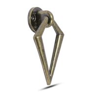 Badem10 Metal Antik Sarı Halka Bafra Sarkaç Dolap Çekmece Kulbu