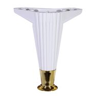 Badem10 Mobilya Kanepe Koltuk Ünite 15 cm Beyaz Gold Baza Ayak