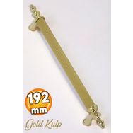 Badem10 Ovacık 192 mm Gold Metal Çekmece Dolap Kapak Kulbu