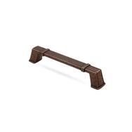 Badem10 Passage 128 mm Antik Bakır Metal Çekmece Dolap Kapak Kulbu