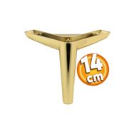 Badem10 Piko Lüks 14 cm Gold Altın Baza Mobilya Kanepe Sehpa TV Ünitesi Koltuk Ayağı