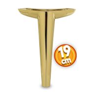 Badem10 Piko Lüks 19 cm Gold Altın Baza Mobilya Kanepe Sehpa TV Ünitesi Koltuk Ayağı
