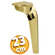 Badem10 Repla Lüks 23 cm Gold Altın Baza Mobilya Kanepe Sehpa TV Ünitesi Koltuk Ayağı
