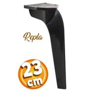 Badem10 Repla Lüks 23 cm Siyah Baza Mobilya Kanepe Sehpa TV Ünitesi Koltuk Ayağı