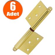 Badem10 Sarı 6x10 cm Yönsüz Cerman Menteşe