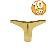 Badem10 Sedef Lüks 10 cm Altın Gold Baza Mobilya Kanepe Sehpa TV Ünitesi Koltuk Ayağı