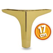 Badem10 Sedef Lüks 17 cm Gold Altın Baza Mobilya Kanepe Sehpa TV Ünitesi Koltuk Ayağı