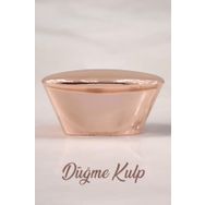 Badem10 Set Düğme Bakır Metal Kulp Tek Vidalı Çekmece Dolap Kapak Kulbu