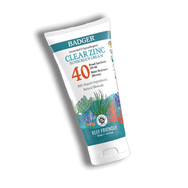Badger 87 ml Clear Zinc Mineral Güneş Koruyucu Spf40+ Krem
