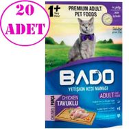 Bado 20x85 gr Tavuklu Kedi Yaş Maması