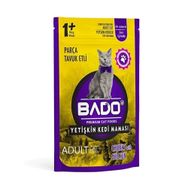 Bado 85 gr Etli Yetişkin Yaş Kedi Maması