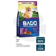 Bado Etli 2.25 kg Yetişkin Küçük Irk Köpek Maması