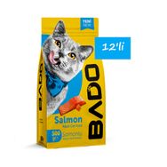 Bado Somonlu Yetişkin 12x500 gr Kedi Maması