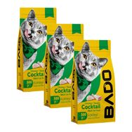 Bado Tavuklu Kokteyl Yetişkin 3x500 gr Kedi Maması