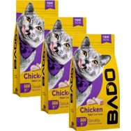 Bado Tavuklu Yetişkin 3x500 gr Kuru Kedi Mama