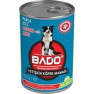 Bado Yetişkin Etli 415 gr Yaş Köpek Maması