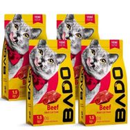 Bado Yetişkin Etli Biftekli 4x1.5 kg Kedi Mama
