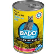 Bado Yetişkin Ton Balıklı 415 gr Kedi Yaş Maması