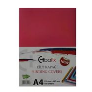 Bafix Plastik Opak A4 160 MIC Pembe Cilt Kapağı
