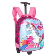 Bagacar MN Unicorn Tekerlekli Kız Çocuk Sırt Çantası