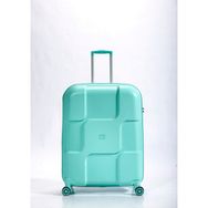 BAGzy Poliplan Mint Kırılmaz Unisex Büyük Boy Valiz