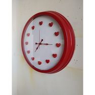 Bahat Kalpli Mutfak Çocuk Odası Ofis Salon Otel Metal 40 cm Duvar Saati