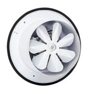Bahçıvan 16 cm çapında BK 160 2500 D/D 230 Watt Monofaze Aksiyel Kapaklı Aspiratör