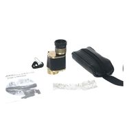 Baıgısh 6x24 Sarı Askeri Tarzi Pirinç ve Deri Kaplamalı Deri Çantalı Monocular Dürbün