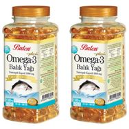 Balen 1000 mg 100 Kapsül 2 Adet Omega 3 Balık Yağı