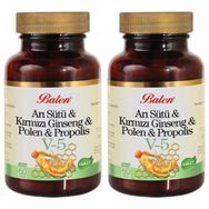 Balen Arı Sütü Kırmızı Ginseng Polen Propolis 2x60 Tablet