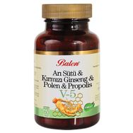 Balen V-5 Arı Sütü Kırmızı Ginseng Polen Propolis 60 Tablet