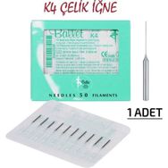 Ballet K4 Çelik Epilasyon İğnesi + K4 Gümüş İğne