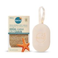 Balmy Fresh Coconut & Soft Vanilia Doğal Kabak Lifli Sabun